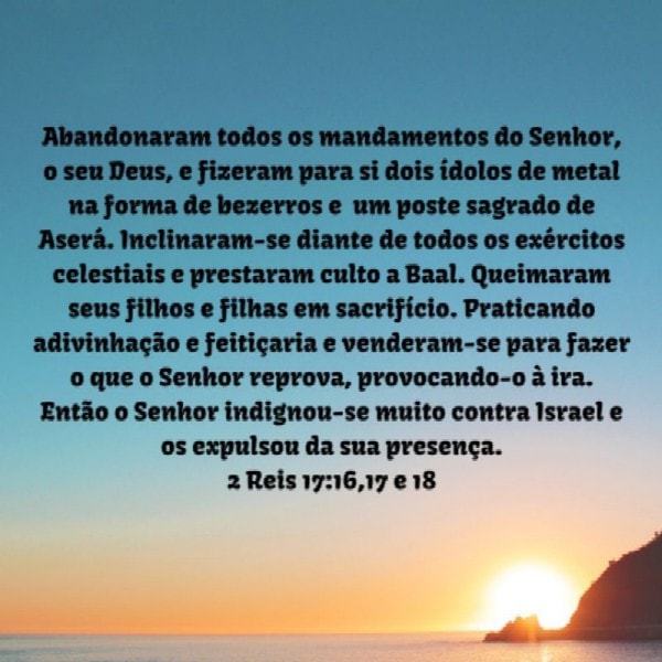 2 Reis 17:16-18