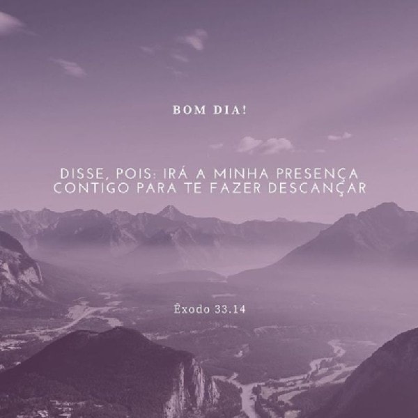 Êxodo 33:14