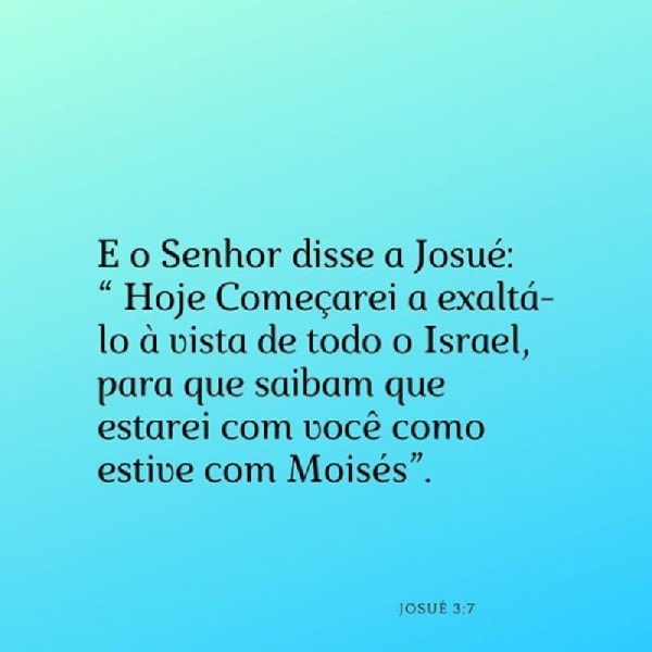 Josué 3:7