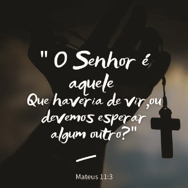 Mateus 11:3