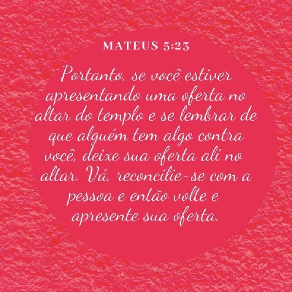 Mateus 5:23-24