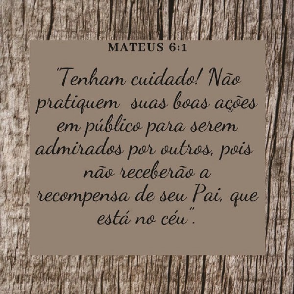 Mateus 6:1