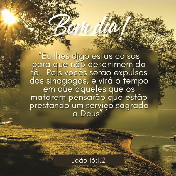 João 16:1-2