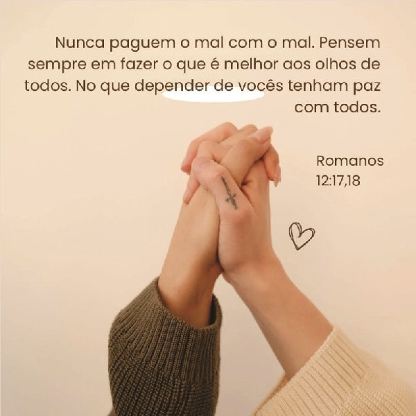 Romanos 12:17-18