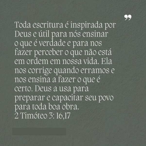 2 Timóteo 3:16-17