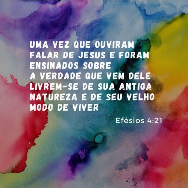 Efésios 4:21